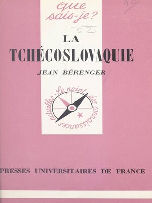 cover image of La Tchécoslovaquie